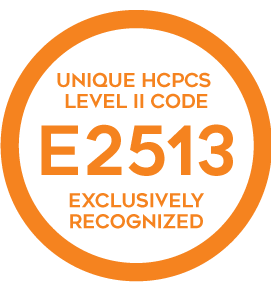 HCPCS code E2513 stamp