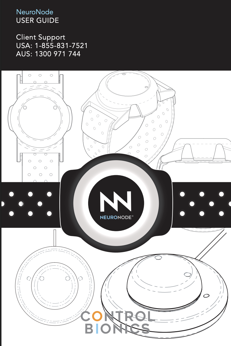 NeuroNode | Surface EMG Sensor | Control Bionics